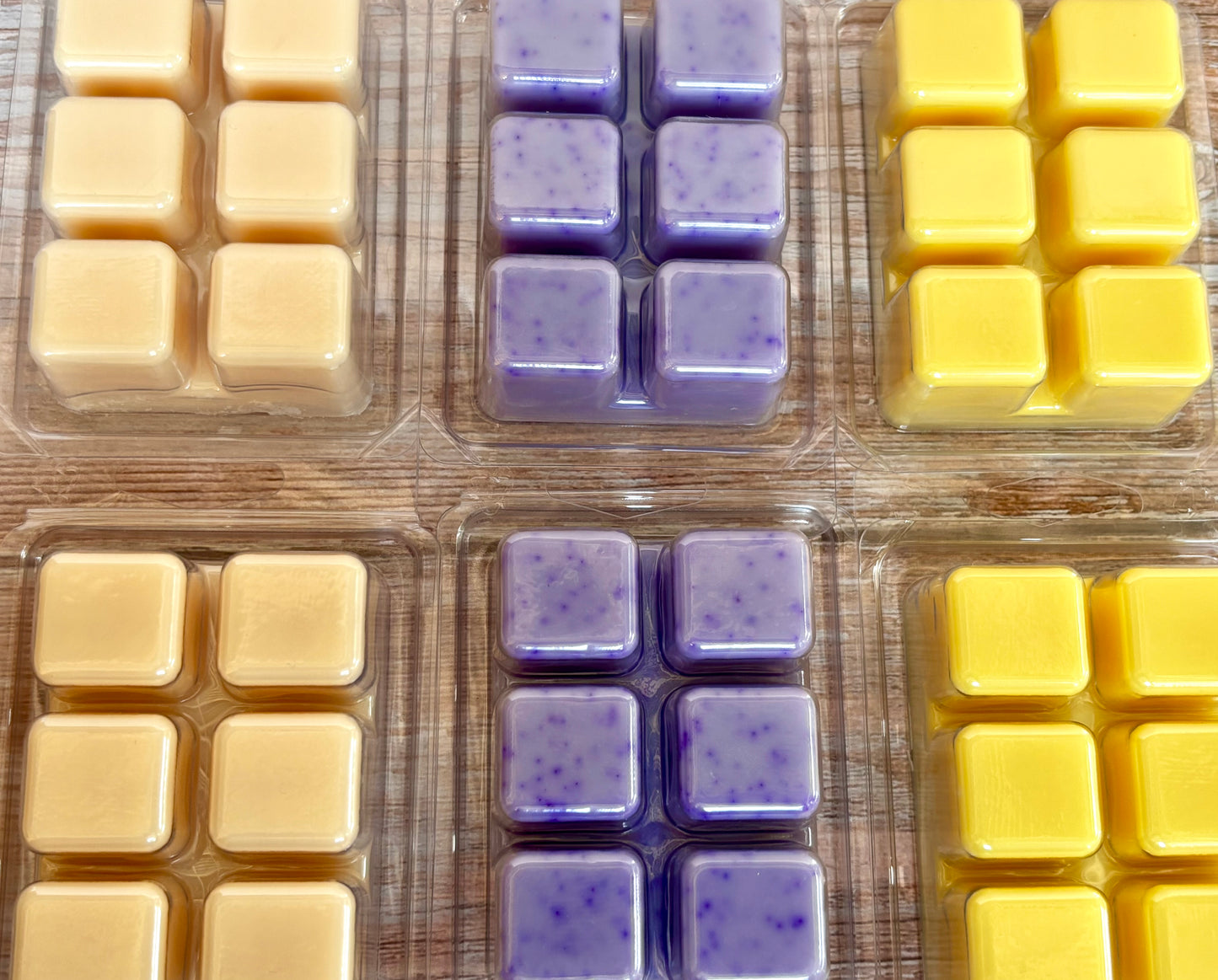 Handcrafted Soy Wax Melts side by side