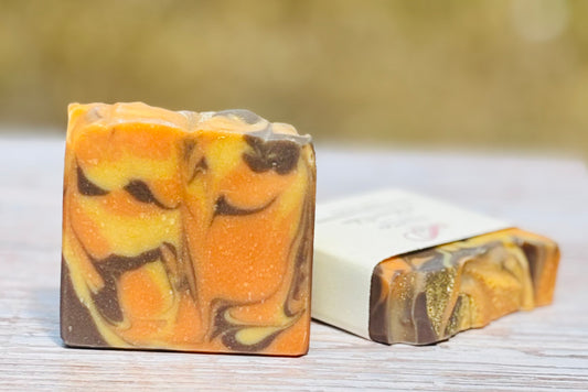 Autumn Calm-Handmade Fall Theme Shea Butter Soap