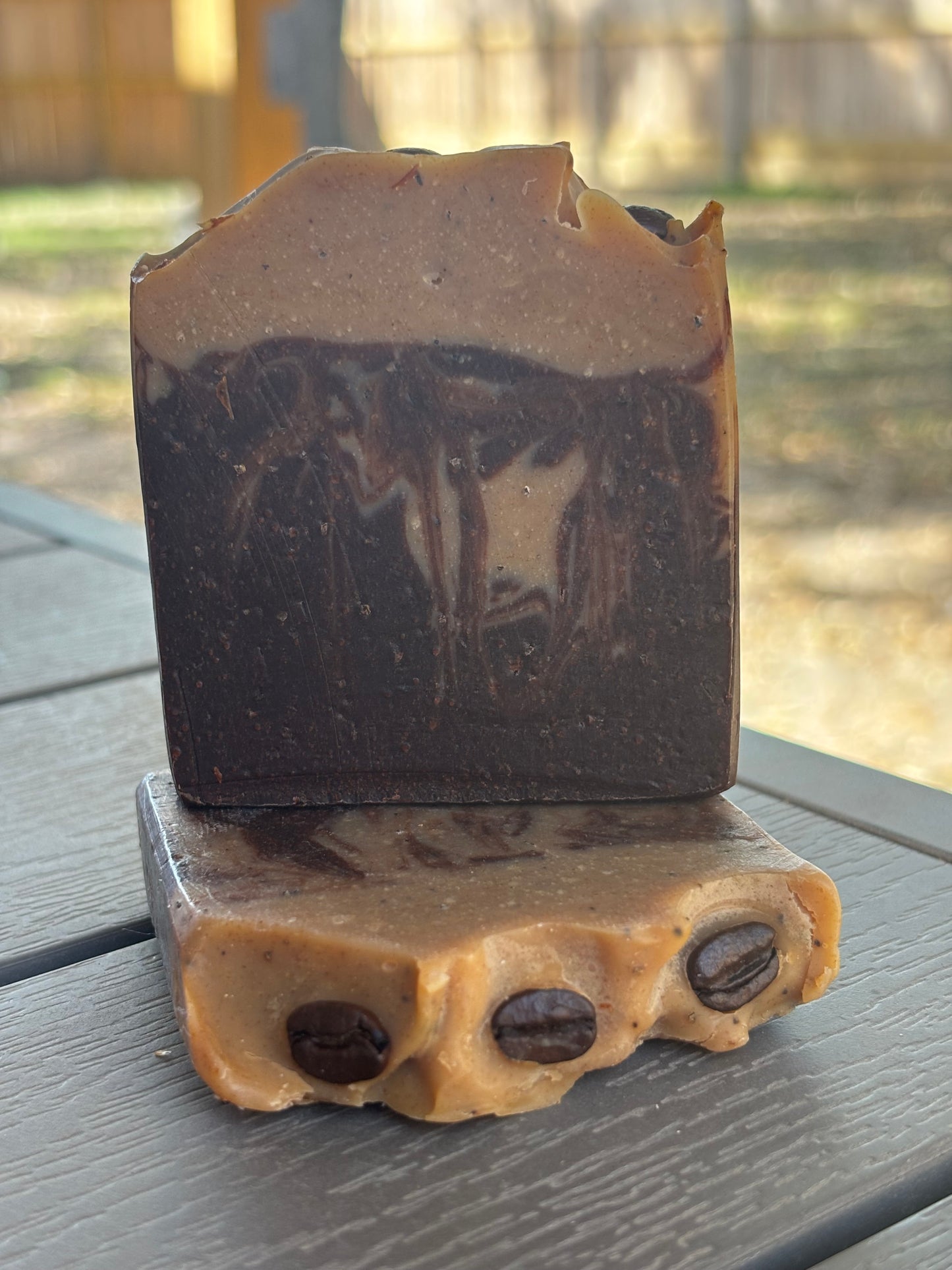 Mocha Dream Bar-Handmade Tallow Soap Infused with Coffee