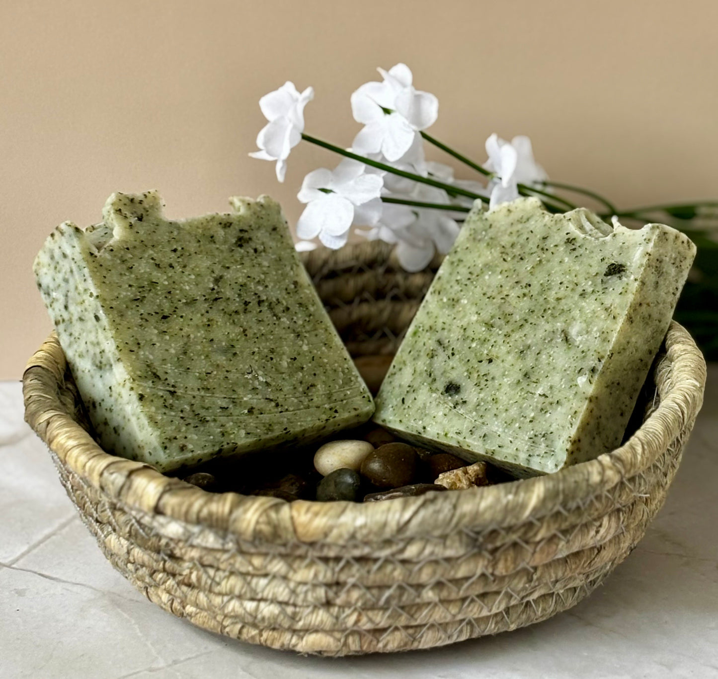 Wild Nettle Bloom-Handmade Soap with Nettle Leaves