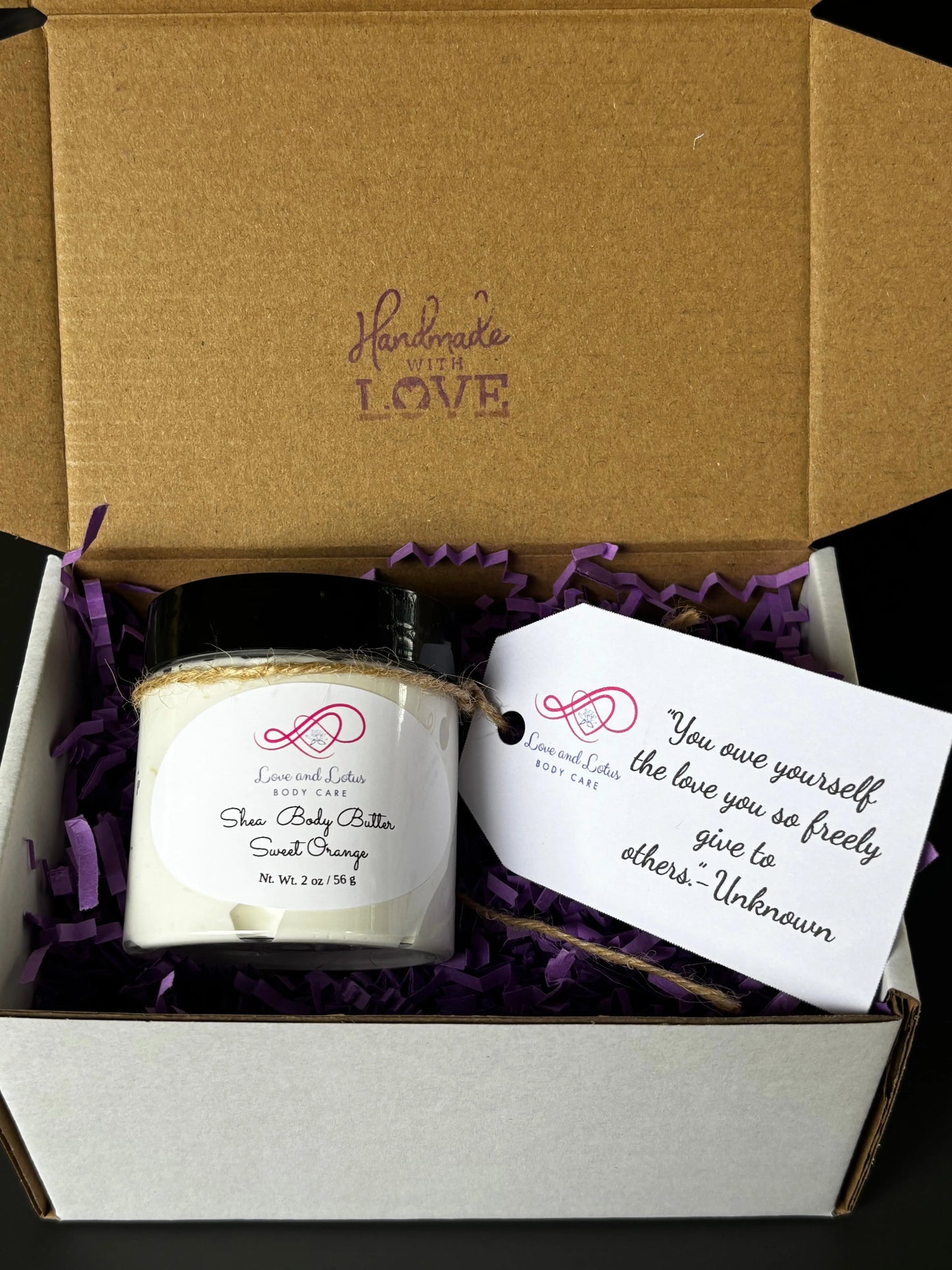 Shea Whipped Body Butter – Luxurious, Deep Moisture in gift box