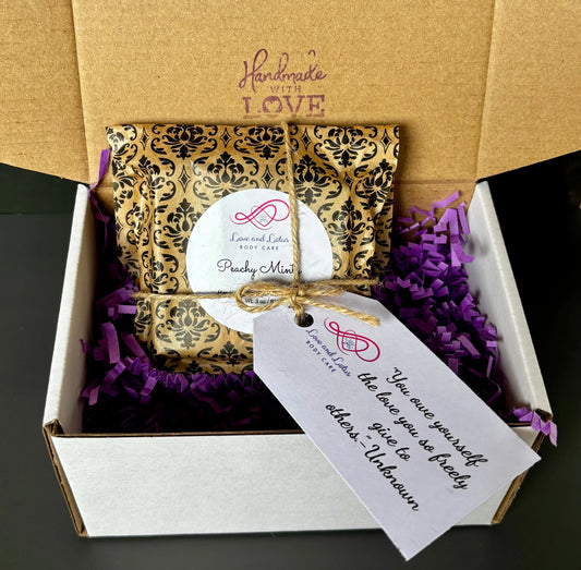 The Ultimate Self-Care Gift Box bar of handmade soap