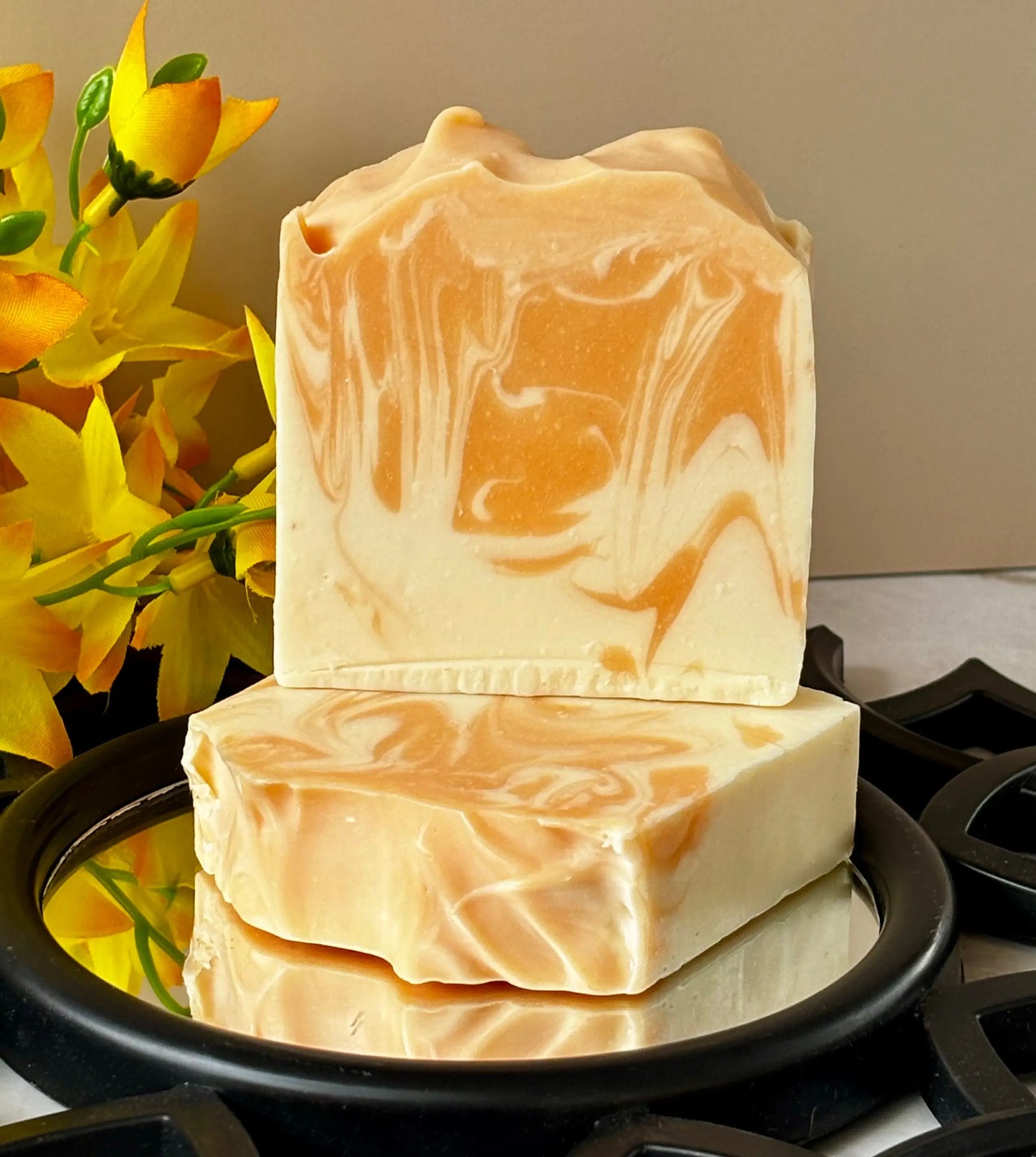 Zen & Spice – Handmade White Tea & Ginger Soap