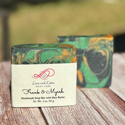 Frankincense & Myrrh Soap: Handmade Artisan Soap Bar
