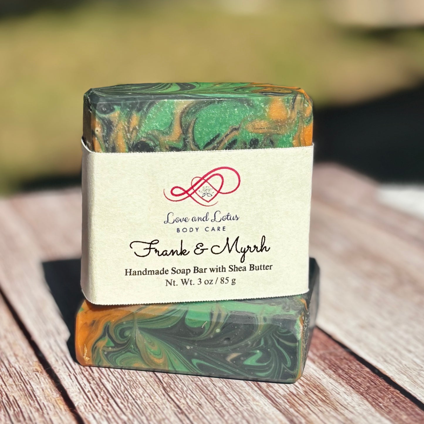 Frankincense & Myrrh Soap: Handmade Artisan Soap Bar