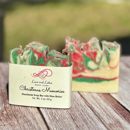 Christmas Memories-Christmas Theme Handmade Soap