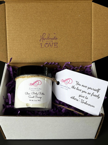 Shea Whipped Body Butter – Luxurious, Deep Moisture in gift box